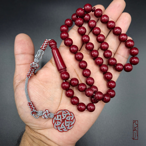 بكلايت بلجيكي احمر قاتم 📿