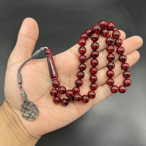 بكلايت بلجيكي احمر معرّق 📿