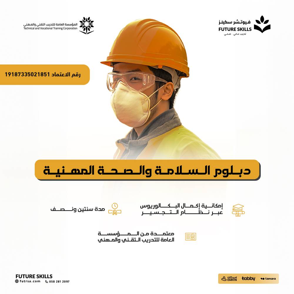 Professional Diploma in Occupational Safety and Health – Duration: 2.5 Years