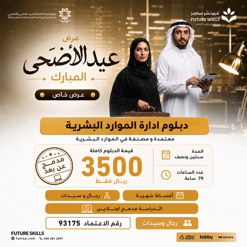 Human Resources Diploma – Duration: 2.5 Years