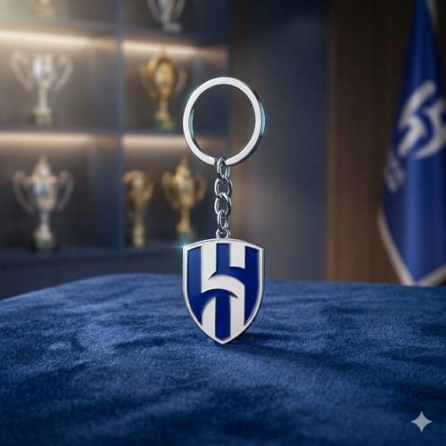 تعليقة مفاتيح بشعار نادي الهلال 