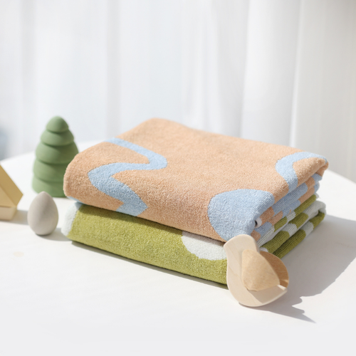 Village Bath Towel  -1pcs
