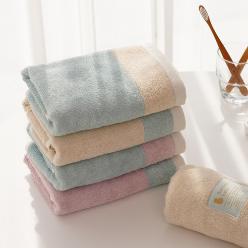 Bamboo bebe-Dual Color Hand Towel-1pcs