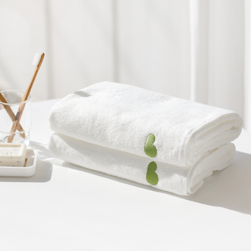 Bath Towel - white - 1pcs
