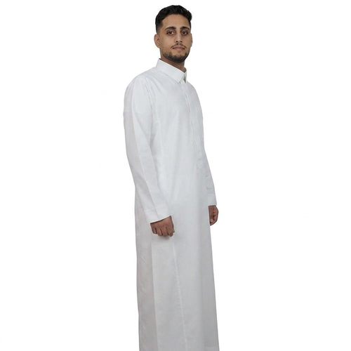 ثوب سعودي رسمي  كريمي رجالي موديل 002