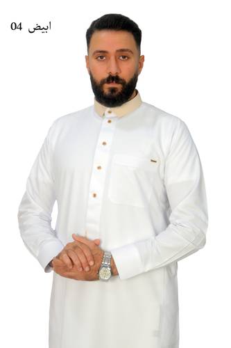 ثوب سعودي سبن مودرن  رجالي موديل 004