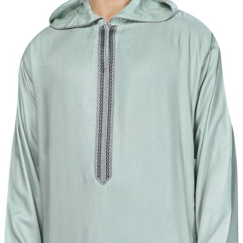  Akkaf Jellabiya - Moroccan style with hat and long sleeves 54006