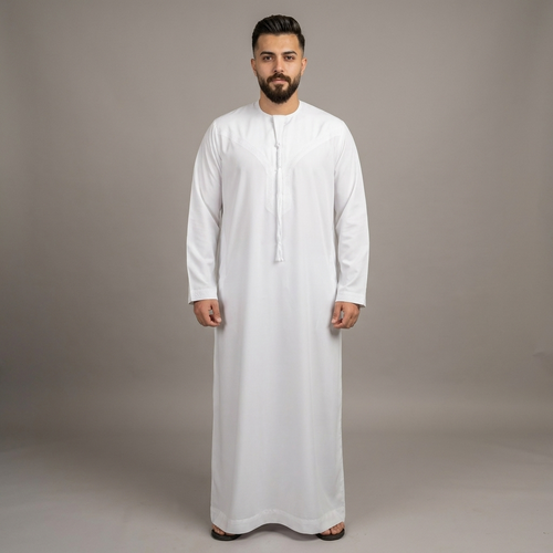 ثوب عماني اكاف بلو بولستر موديل  22000  