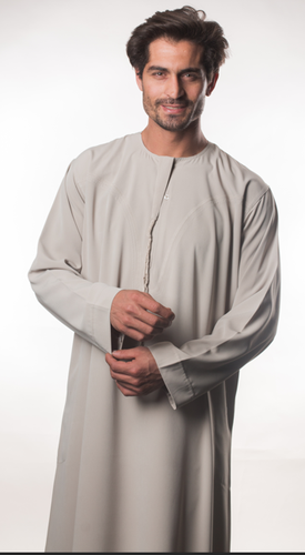 ثوب - عماني - القلعة - ملون 