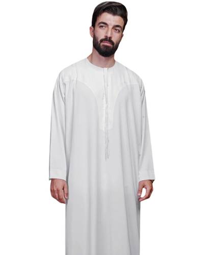 Jalabiya - Omani - Al Qalaa - White