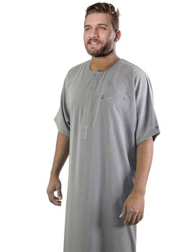 Men's short-sleeved Koshubo jalabiya, model 588