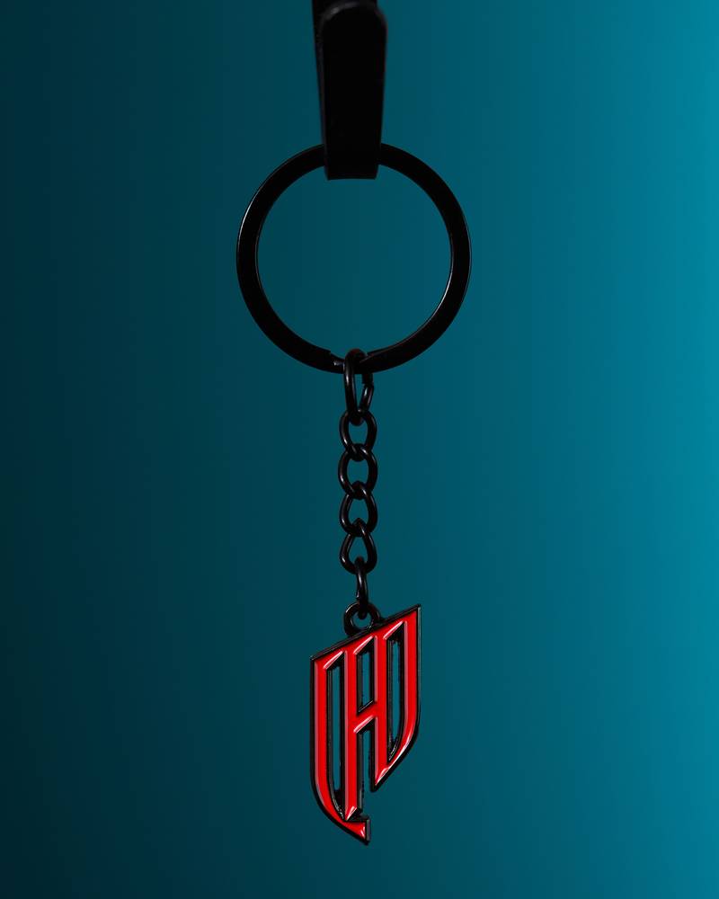 Qadsiah crest keychain red