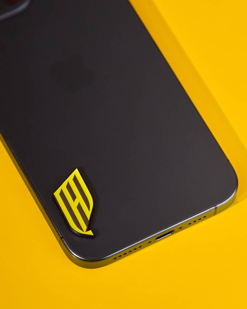 3M Crest sticker Yellow