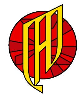 Qadsiah Metal Sticker Red 