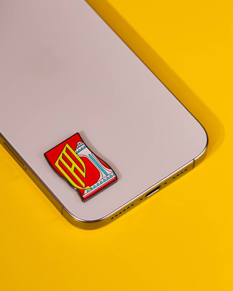 3M KT sticker red