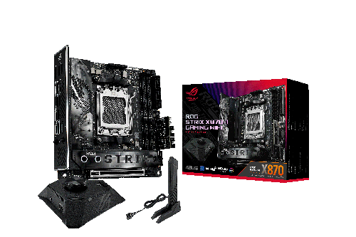 ASUS ROG Strix X870-I Gaming WiFi AMD motherboard, DDR5