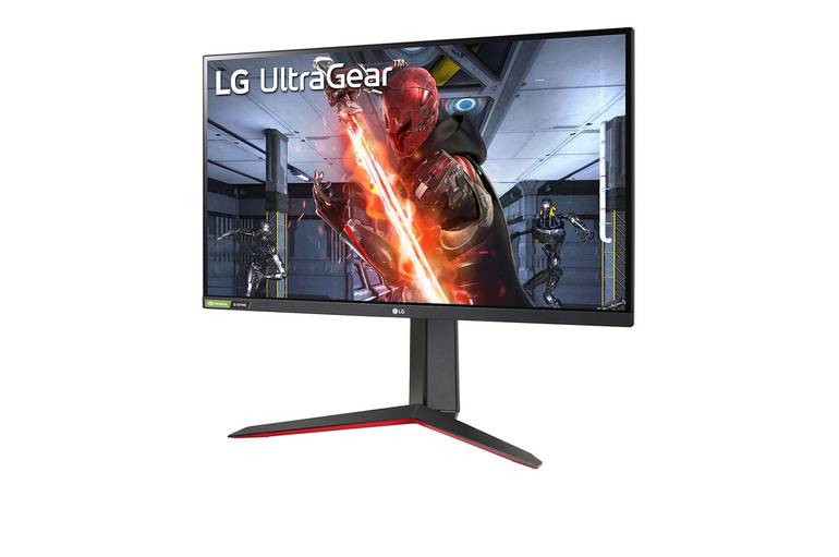 ال جي ‎‎ UltraGear 27GN650شاشة ألعاب 27 بوصه فل اتش دي, معدل التحديث 144 هيرتز, سرعة الاستجابة 1 ملي ثانية, اسود