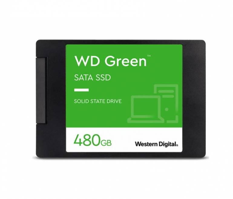 ذاكرة تخزين SSD من ويسترن ديجيتال 480 جيجا ساتا 2.5 بوصة WDS480G3G0A أخضر