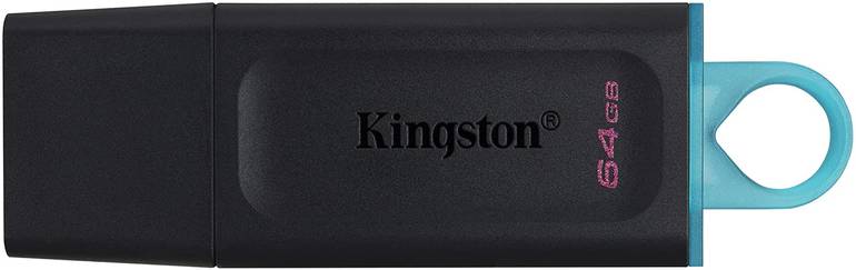 محرك فلاش يو اس بي من كينجيستون 64 جيجابايت لنقل البايانات, USB 3.2