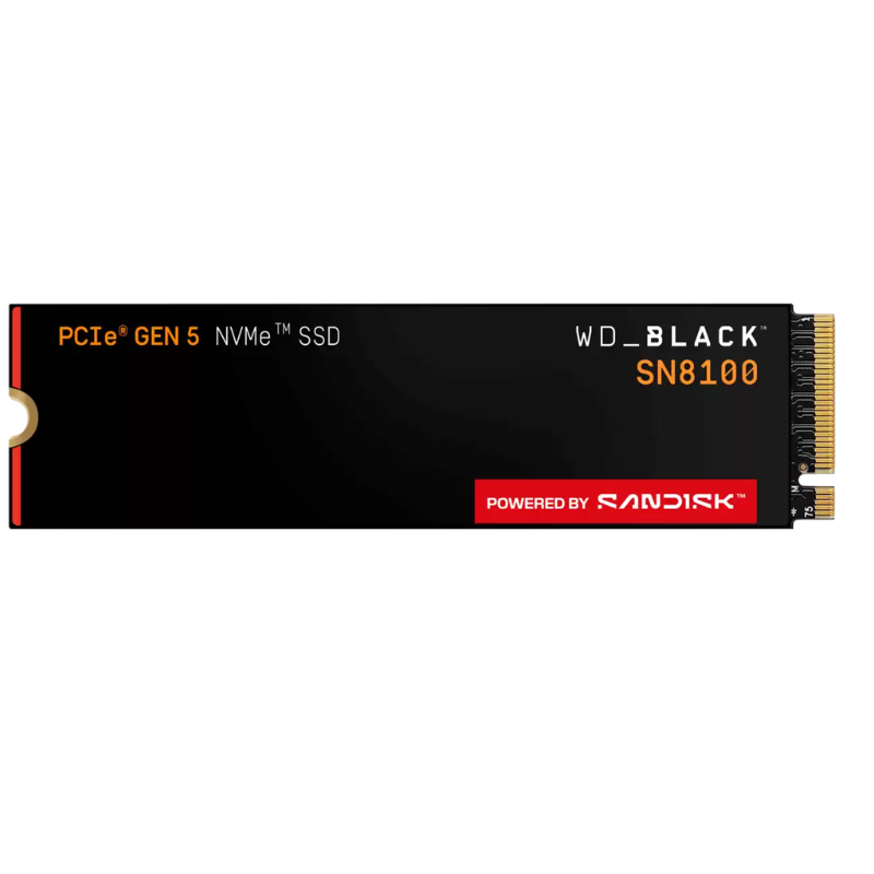 WDBLACK SN850X 1TB M.2 SSD！ SSD WD SN850X 1TB NVMe GEN 4, M.2, WDS100T2X0E BLACK