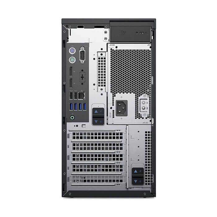 Dell PowerEdge Server T40 Intel Xeon E-2224G, 8GB Ram, 1TB SATA 7.2k RPM 3.5, Gigabit Ethernet, Intel Rapid Storage Controller, DVD+/-RW ROM, Dos, Black
