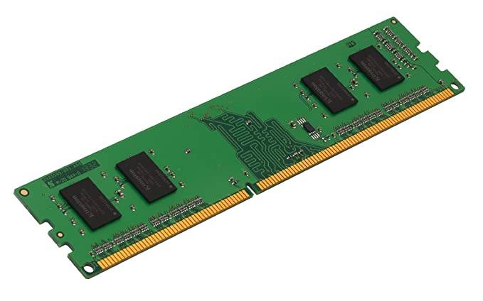 ذاكرة كمبيوتر مكتبي RAM من كينجيستون 4 جيجا بسرعة 2666 ميجاهرتز, أخضر