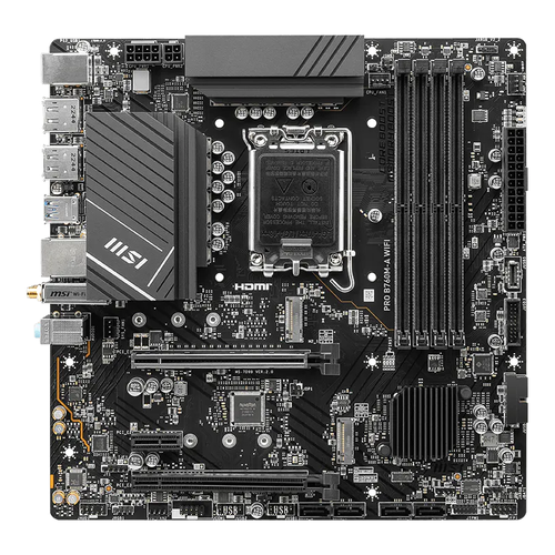 MSI PRO B760M-A WiFi DDR5 (911-7D99-057) LGA1700