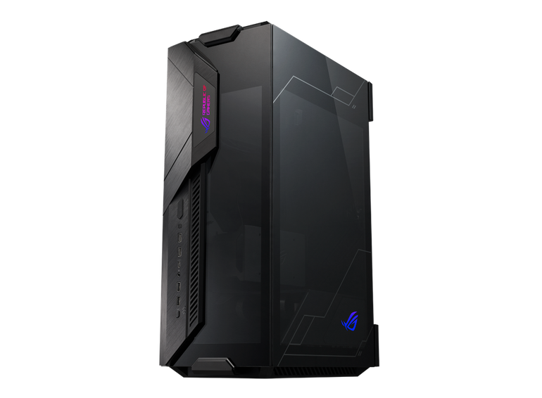 كيس مبرد للألعاب اسوس ROG Z11 ميني ITX مع Se7en Figure, منفذ أماميUSB 3.2 Type C, مصدر الطاقةSFX / ATX, ألواح من الزجاج المقوى, أسود