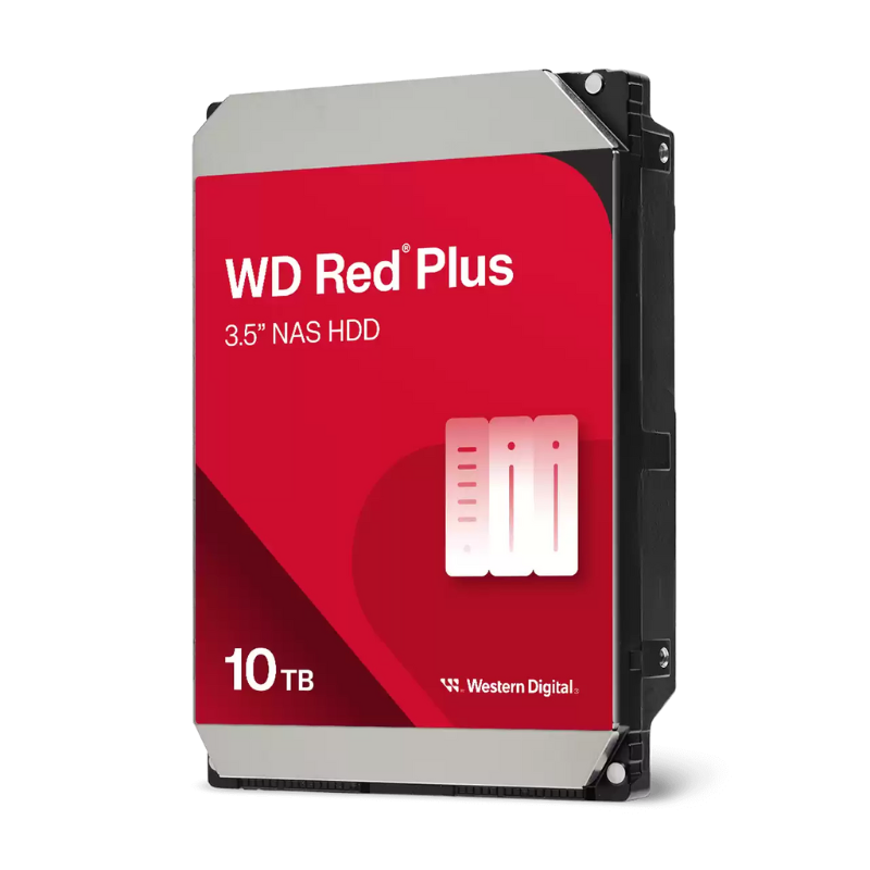 Western Digital 10TB WD101EFBX WD Red Plus Internal Hard Drive HDD