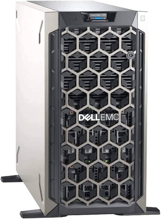Dell PowerEdge Server T340 Tower Intel Xeon E2124, 8GB Ram, 2TB Hard Drive, PERC H330 RAID, DVD+/-RW ROM, iDrac9, Express, Single, Hot-plug Power Supply 1+0, 495W