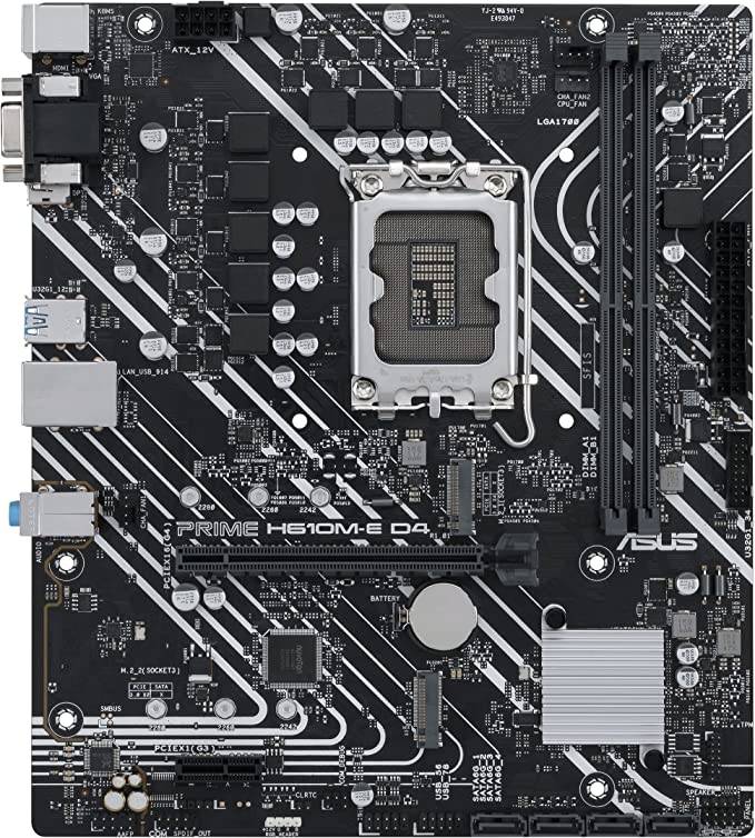 Intel H610 (LGA 1700) mic-ATX motherboard