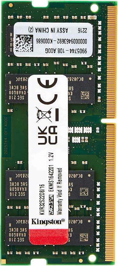 RAM DDR4 Kingston KVR32S22D8/16 16GB 3200Mhz For Notebook
