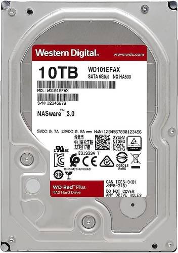 Western Digital Red 内蔵HDD WD101EFAX 10TB Western Digital 10TB WD101EFBX WD Red Plus Internal Hard Drive HDD