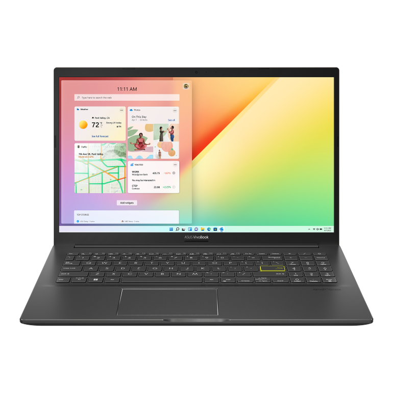 لاب توب اسوس VivoBook15 انتل كور آي7-1165G7, الرامات 8 جيجا, سعة التخزين 512 جيجا اس اس دي, كرت الشاشة انفيديا جيفورس MX330 2GB, الشاشة 15.6 بوصه OLED, ويندوز 11 هوم, أسود
