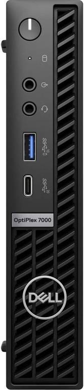 مكتبي ديل Optiplex 7000 MFF Micro انتل كور آي 5-12500T, الرامات 8 جيجا, سعة التخزين 512 جيجا اس اس دي, كرت الشاشة انتل مدمج, DVD, WiFi, BT نظام التشغيل دوس, اسود