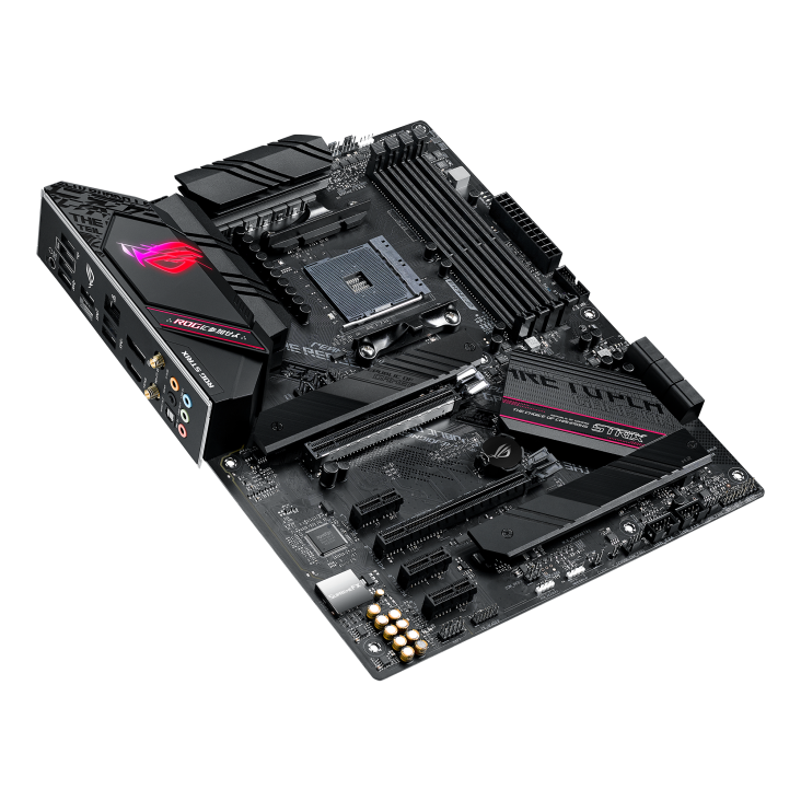 ASUS ROG Strix B550-F Gaming AMD AM4 Zen 3 Ryzen 5000 &amp; 3rd Gen Ryzen ATX Gaming Motherboard (PCIe 4.0, 2.5Gb LAN, BIOS Flashback, HDMI 2.1, Addressable Gen 2 RGB Header and Aura Sync)