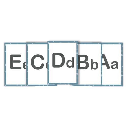 بطاقات الأحرف الإنجليزية