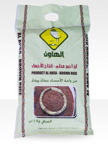 أرز أحمر حساوي 5ك