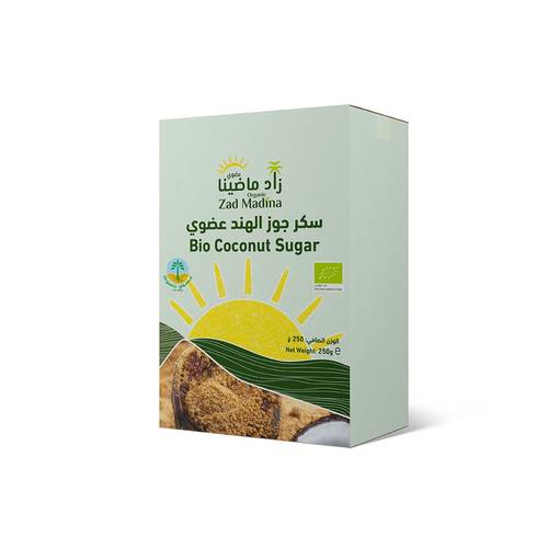 سكر جوز الهند عضوي 