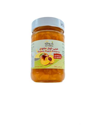 مربى خوخ عضوي 