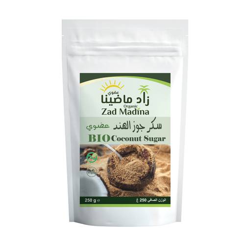 سكر جوز الهند عضوي 