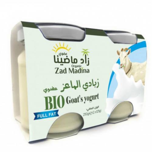 Organic goat yogurt 250gr
