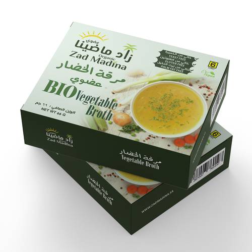 مرق الخضار عضوي