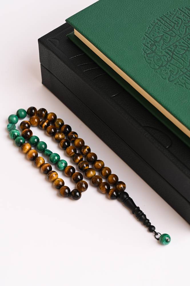 Stone prayer beads