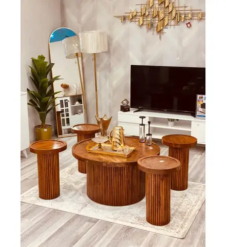 طقم طاولات خمس قطع