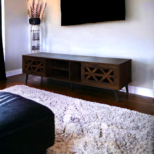 وحدة تلفزيون بني 180×40×44.5سم
