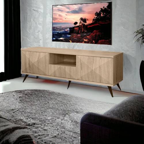 وحدة تلفزيون 160×40×44.5سم