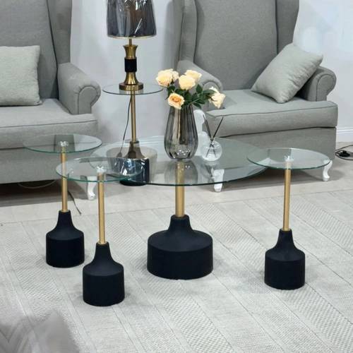 طقم طاولة+ 4 خدمه