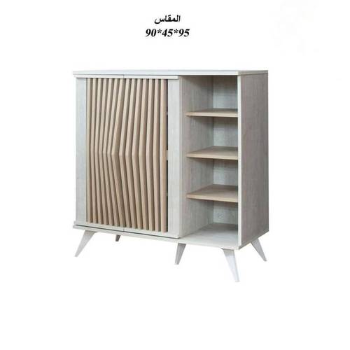   خـزانة أحذية بــــــ 2 بــــاب و 3 رف