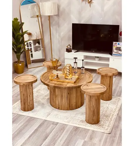 طقم طاولات خمس قطع